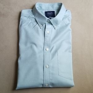 Charles Tyrwhitt Large Classic Fit Light Green